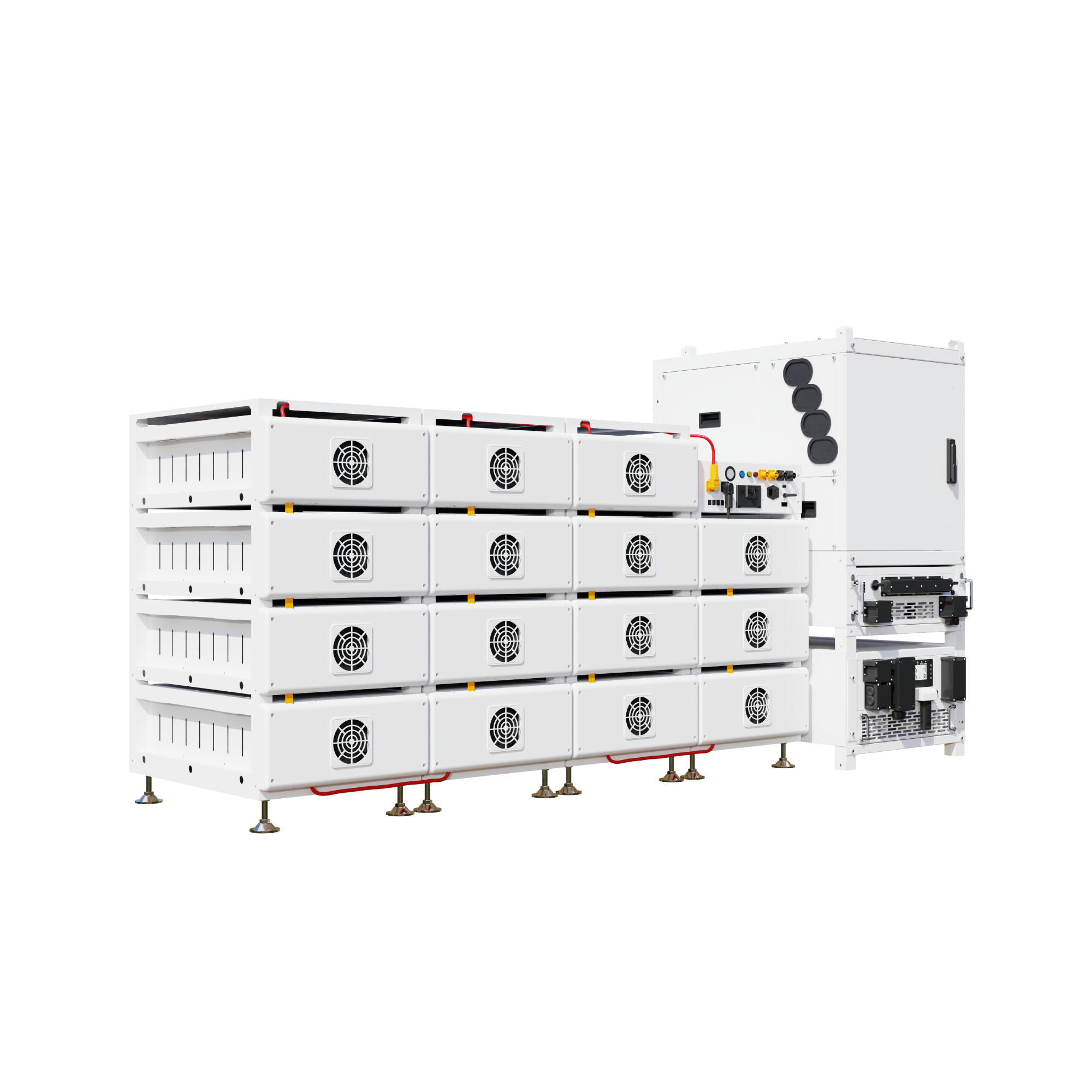 Система Deye BOS-B-Pack14.3 під кутом