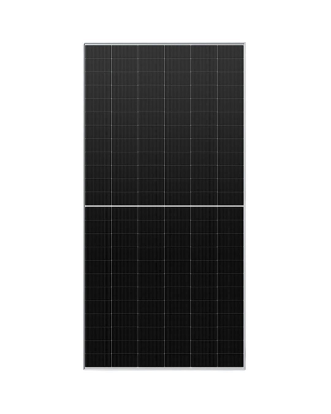 Longi LR8-66HGD-615M bifacial панель спереду