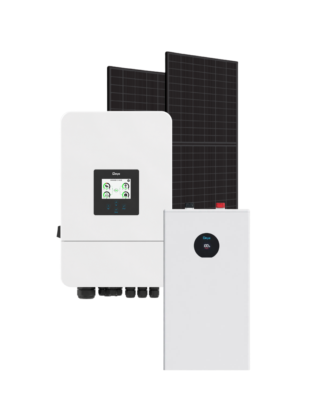 Сонячна автономна система Deye з панелями