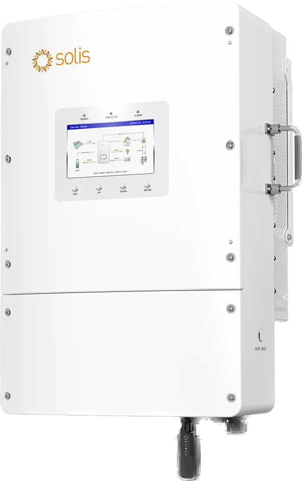Solis S6-EH3P12K02-NV-YD-L під кутом